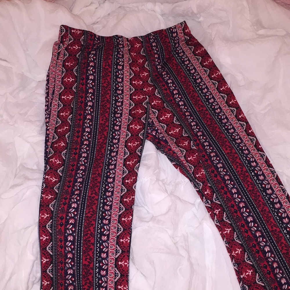 H&M tribal print stretchy pants